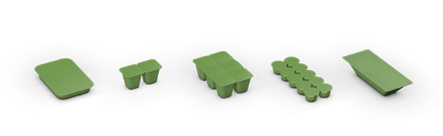 Blister packs and thermoform packs