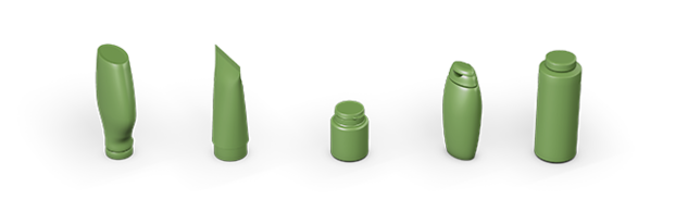 Jars, bottles and tubes