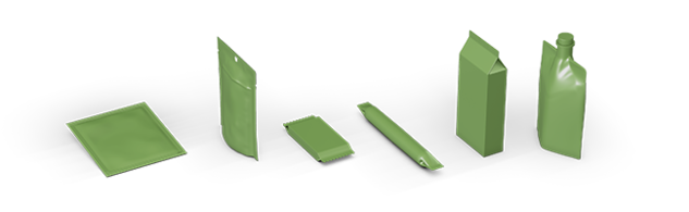 Flat pouches, stand-up pouches, composite cartons