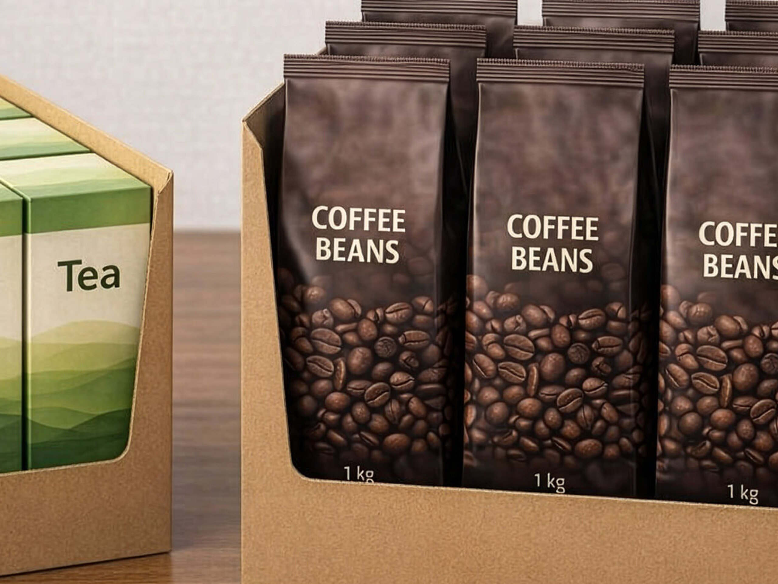 Verpackungsmaschinen für Kaffee, Tee & Kakao