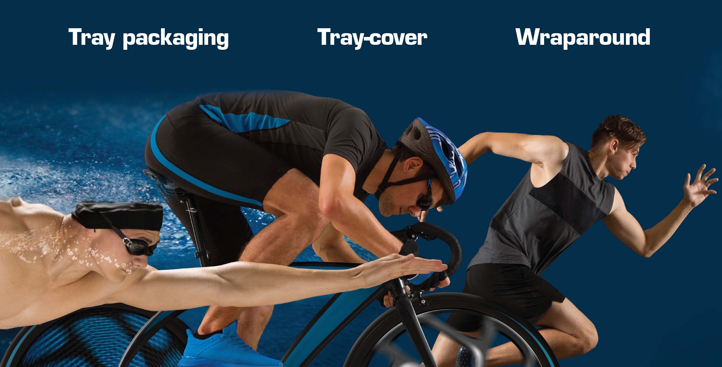 tray packaging - tray cover - wraparound