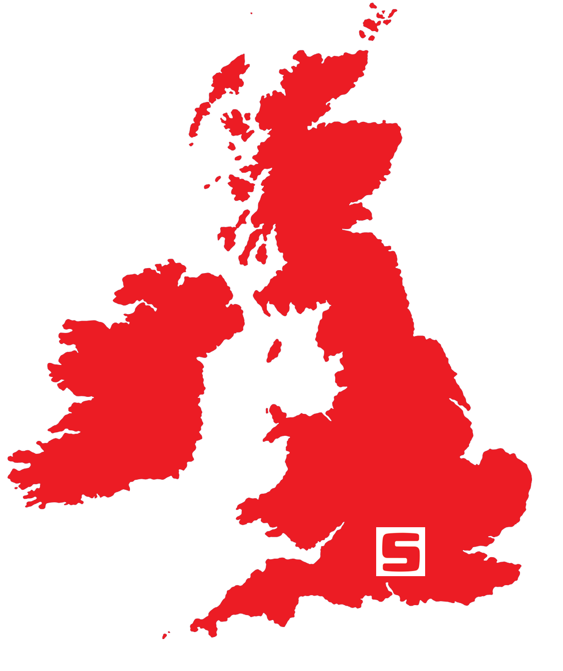 SOMIC UK map